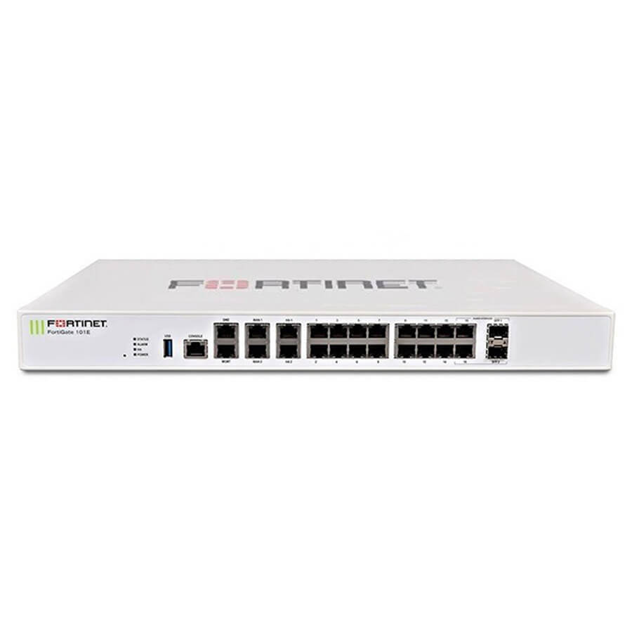 20 x GE RJ45 ports Firewall FORTINET FG-101E-BDL-950-12